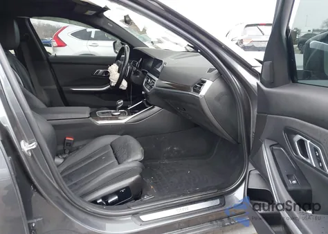 2021 BMW 330I xDrive из США, поврежденный, VIN 3MW5R7J0XM8B53111